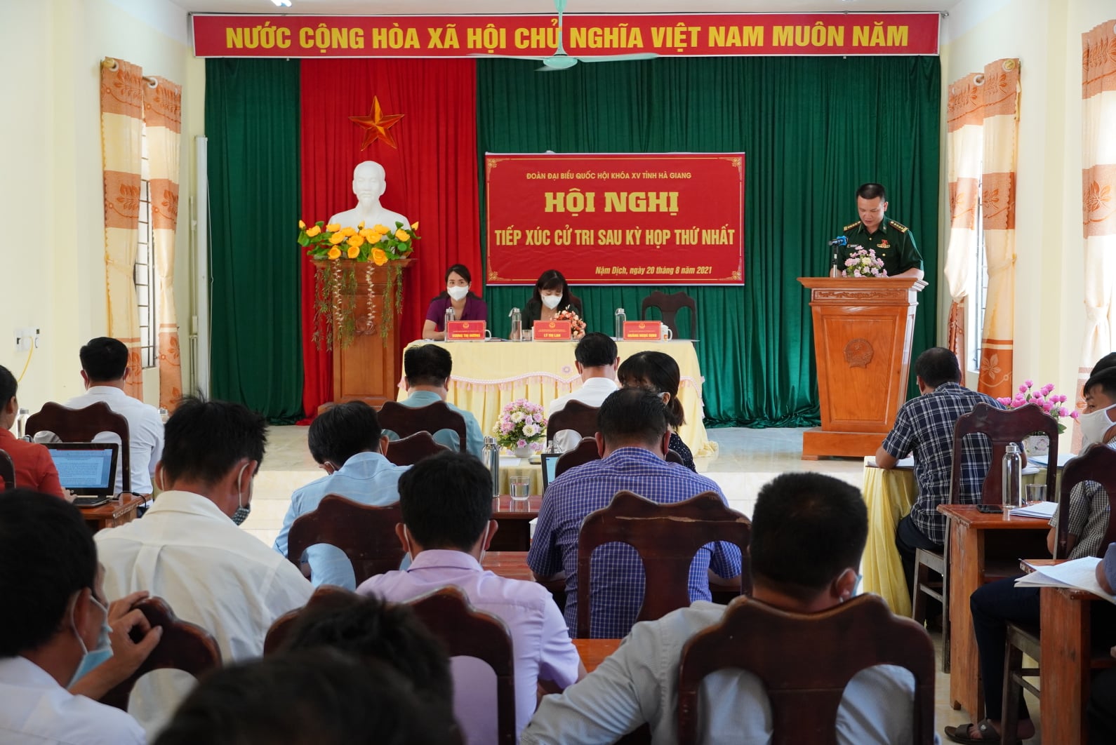 Đoàn đại biểu Quốc hội khóa XV tỉnh Hà Giang TXCT tại huyện Hoàng Su Phì
